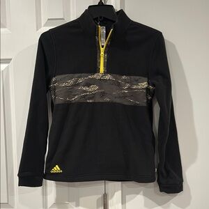 NWT adidas Boys Printed Block Golf Pullover